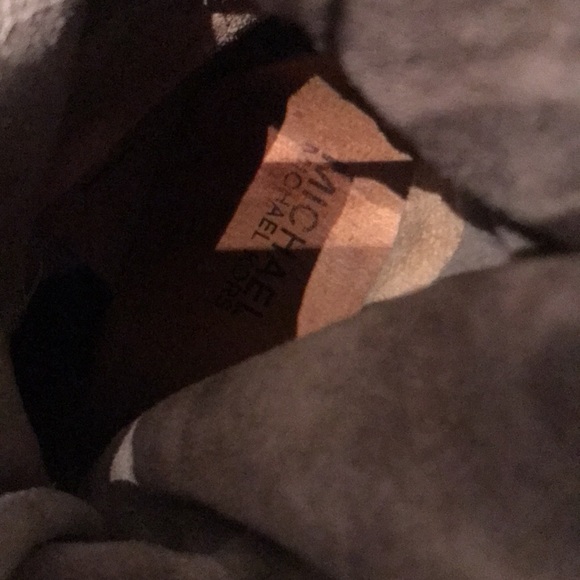 Michael kors gray leather suede over the knee boots with elastic size 10 - Picture 4 of 4